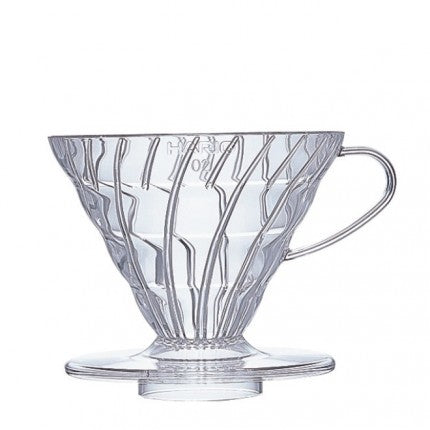 HARIO V60 Coffee Dripper, Clear