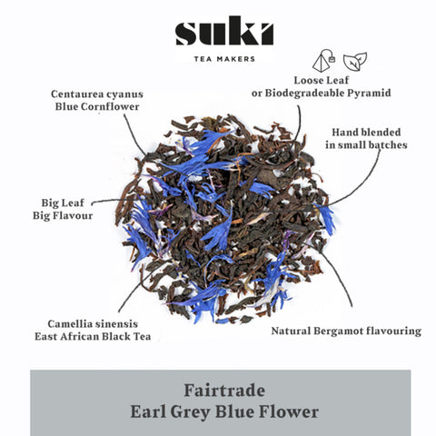 Earl Grey Blue Flower