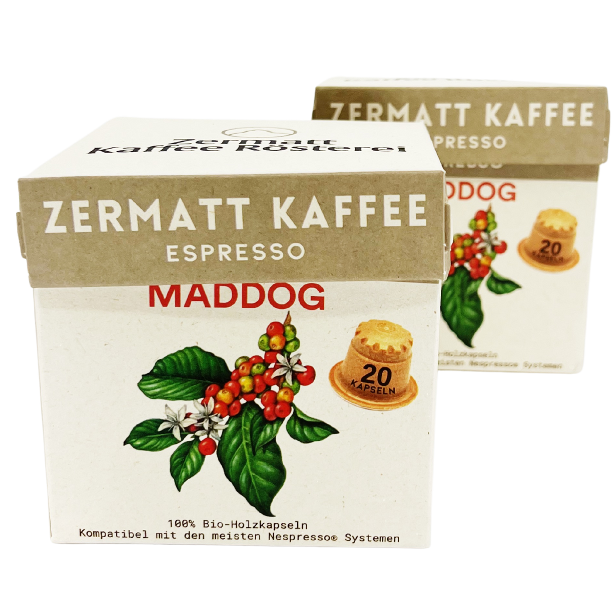 MADDOG Espresso Nespresso®² coffee capsules 