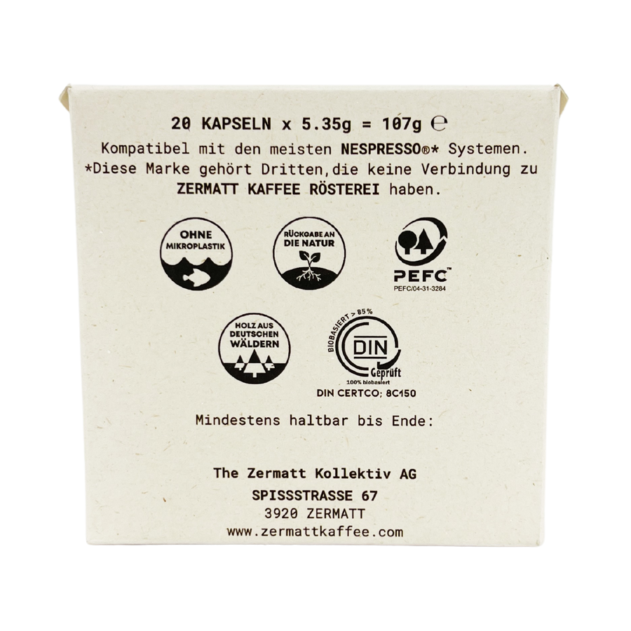 MADDOG Nespresso®² capsules de café