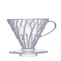 HARIO V60 Coffee Dripper, Clear